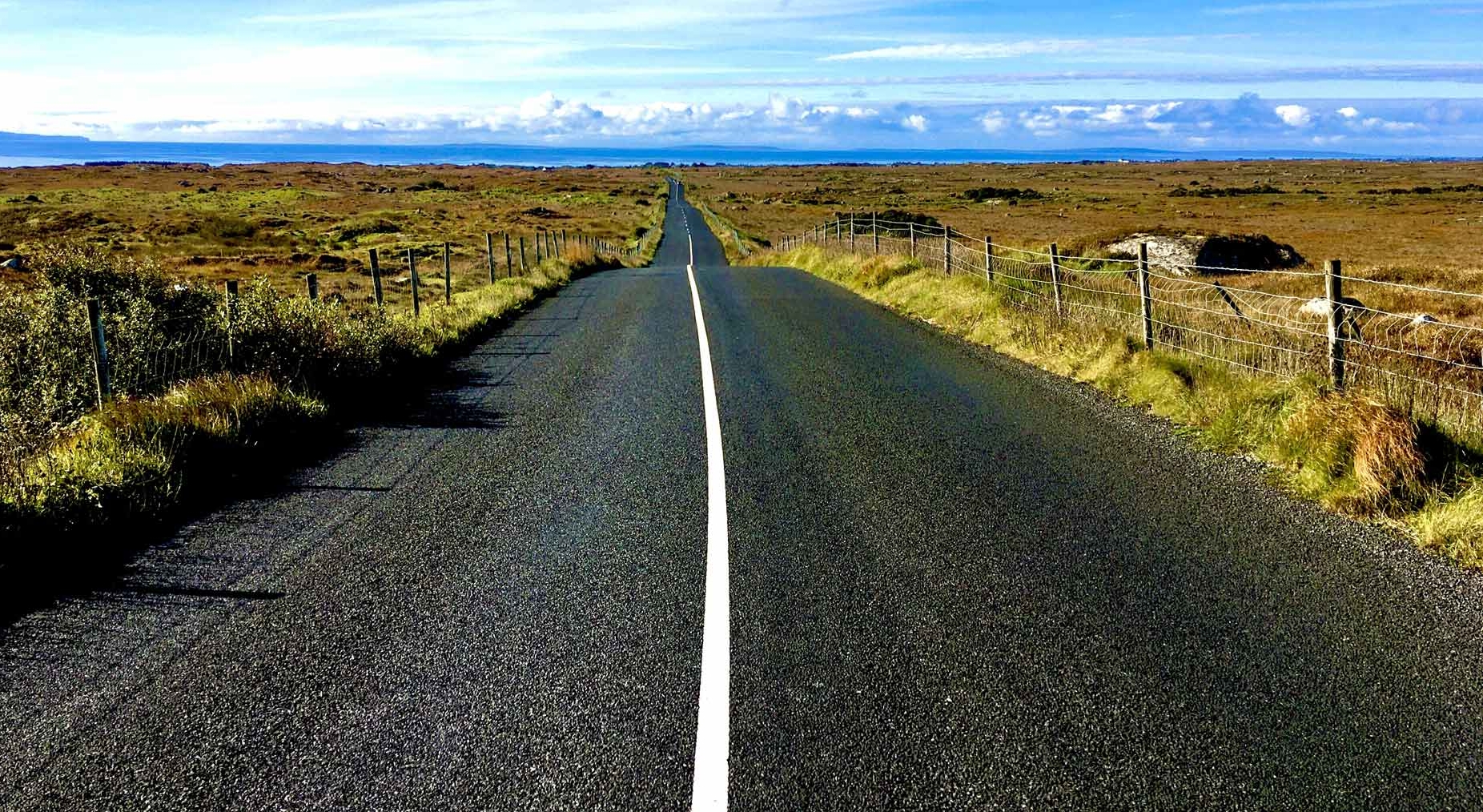 road to galway ireland - fat bike