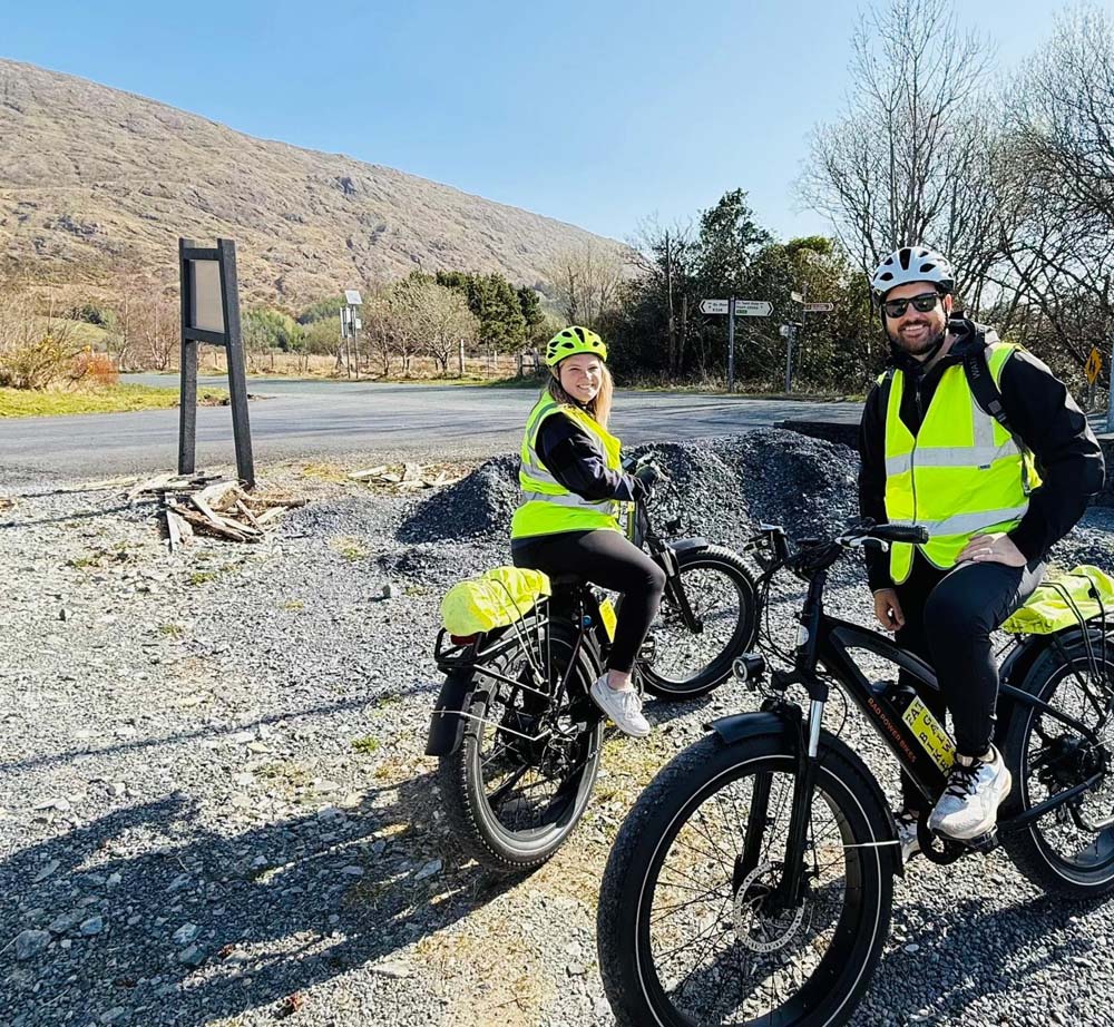couples experience - biking in galway